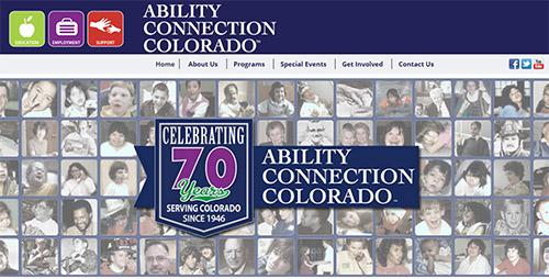 ABILITY CONNECTION COLORADO LAUNCHES RESTRUCTURED WEBSITE